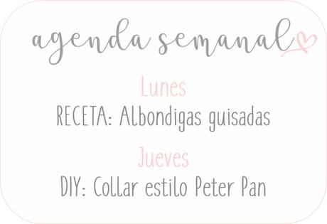 Agenda Semanal 11/03 - 17/03