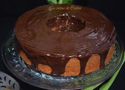 Bizcocho de naranja y almendra sin gluten Bizcocho de naranja y almendra sin gluten