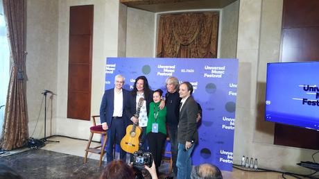Figuras destacadas de ámbito internacional en el Universal Music Festival.
