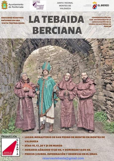 Visitas teatralizadas al Monasterio de Montes por La Tebaida Berciana