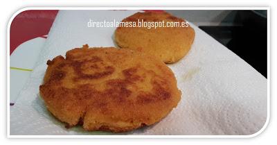 Hamburguesas de garbanzos