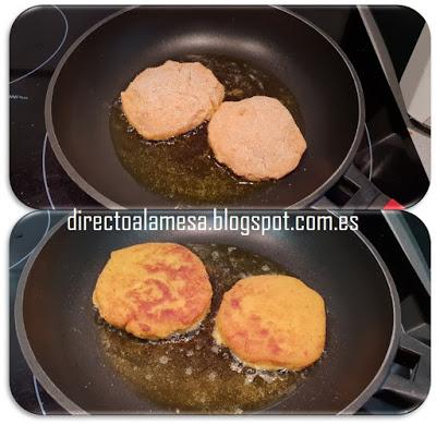 Hamburguesas de garbanzos