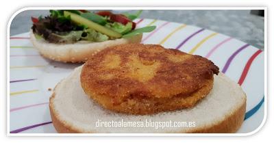 Hamburguesas de garbanzos