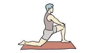 Estiramiento del músculo psoas Estiramiento del músculo psoas