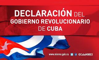 Cuba condena el sabotaje terrorista contra el sistema eléctrico de Venezuela