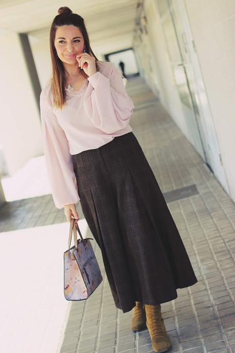 Top con mangas abullonadas Top con mangas abullonadas