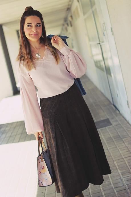 Top con mangas abullonadas Top con mangas abullonadas