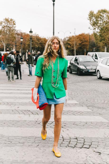 Street Style at Paris Fashion Week 19 by Collage Vintage