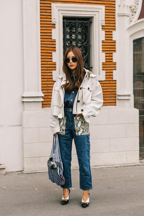Street Style at Paris Fashion Week 19 by Collage Vintage
