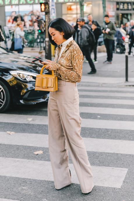 Street Style at Paris Fashion Week Spring Summer 2019 by Collage Vintage