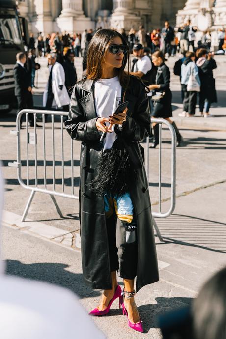 Street Style at Paris Fashion Week Spring Summer 2019 by Collage Vintage