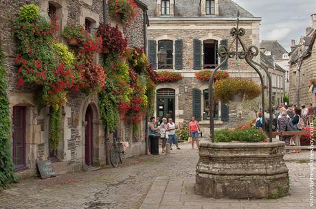 Rochefort-en-Terre pueblos bonitos Francia Bretaña diario viaje