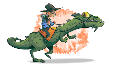 Unas cuantas ilustraciones dinosaurianas... (XXXIII)