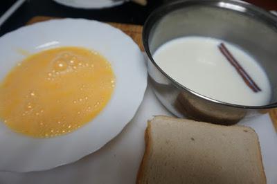 Torrijas de pan de molde Torrijas de pan de molde