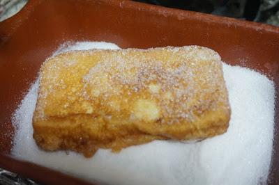 Torrijas de pan de molde Torrijas de pan de molde