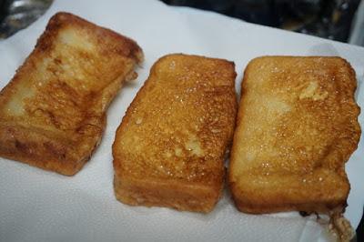 Torrijas de pan de molde Torrijas de pan de molde