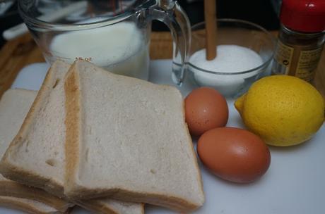 Torrijas de pan de molde Torrijas de pan de molde