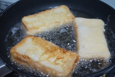 Torrijas de pan de molde Torrijas de pan de molde