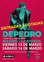 Depedro agota entradas para sus concierto en La Riviera