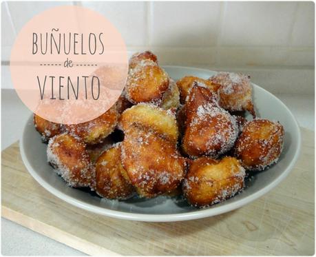 Receta: Buñuelos de viento caseros