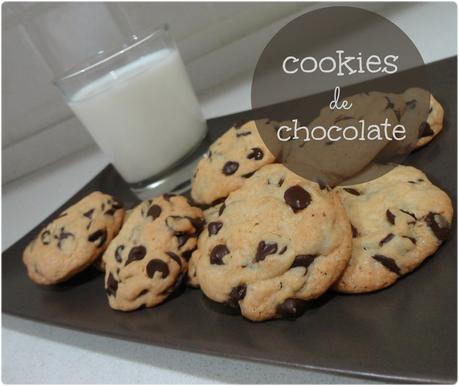 Receta: galletas de chocolate caseras o cookies de chocolate