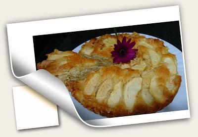 TARTA NORMANDA DE MANZANA