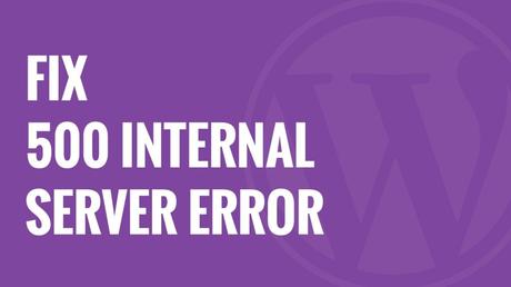 Error 500 en WordPress: Que es y como solucionarlo