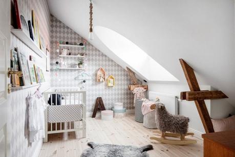 Ideas para habitación de bebé moderna