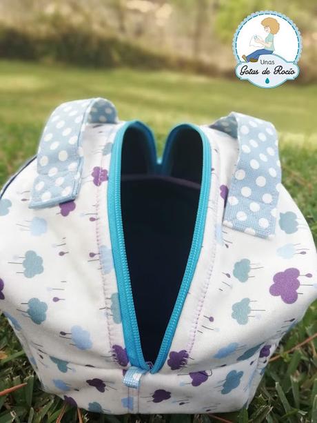 Entre azules. Entre azules.