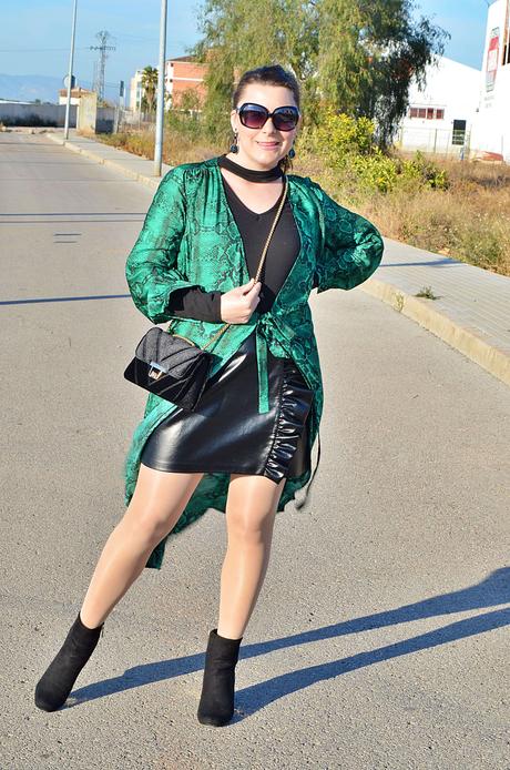 Llevar un vestido como kimono Llevar un vestido como kimono