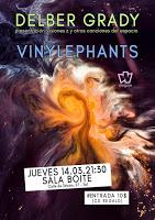 Concierto de Delber Grady y Vinylephants en Sala Boite