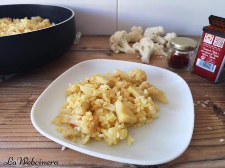 Arroz con bacalao y coliflor Arroz con bacalao y coliflor