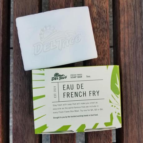 Esta cadena de comida rápida ha inventado un jabón de ducha con olor a patatas fritas Esta cadena de comida rápida ha inventado un jabón de ducha con olor a patatas fritas
