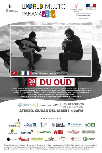 Duo Oud en concierto en Panamá