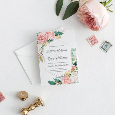 ▷ 25 invitaciones de boda para imprimir tú misma y ahorrar