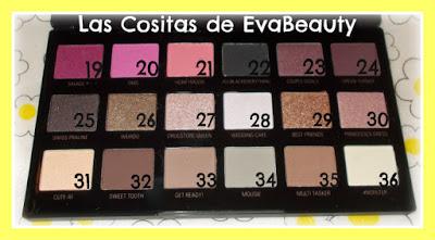 Review Paleta sombras by Petra de Makeup Revolution