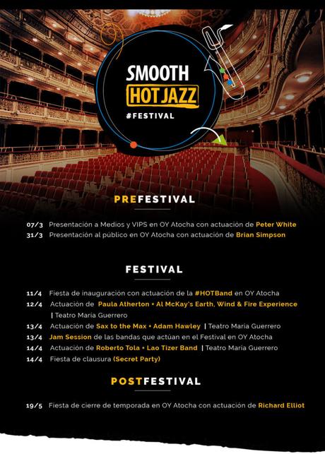 Smooth Hot Jazz Festival Madrid 2019