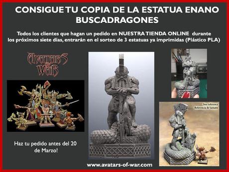 AoW sortea copias de la Estatua Buscadragones