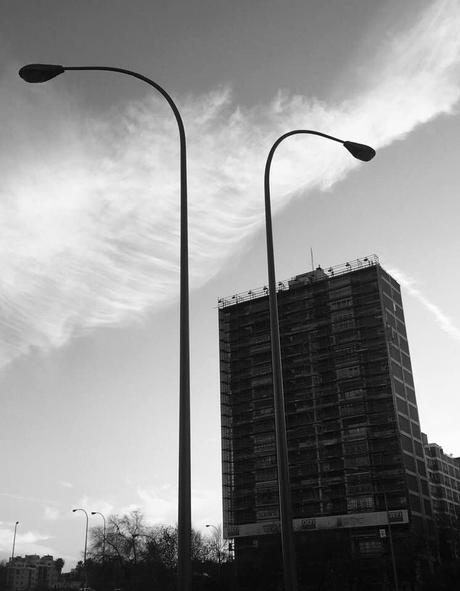 La imagen puede contener: cielo, nubes, Ã¡rbol, rascacielos y exterior
