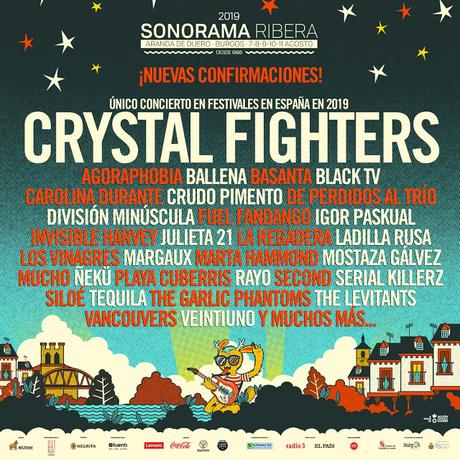 Sonorama Ribera 2019: Crystal Fighters, Tequila, Second, Fuel Fandango, Carolina Durante, Playa Cuberris, Siloé, Veintiuno... Sonorama Ribera 2019: Crystal Fighters, Tequila, Second, Fuel Fandango, Carolina Durante, Playa Cuberris, Siloé, Veintiuno...