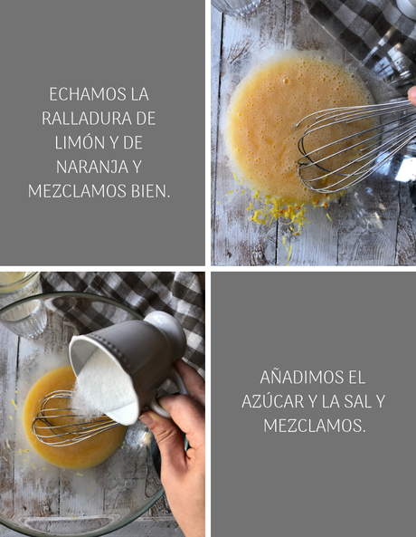como preparar rosquillas de naranja