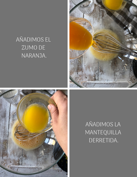 como preparar rosquillas de naranja