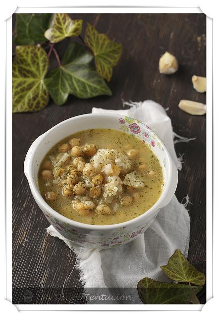 Garbanzos con Bacalao