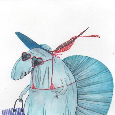 El alfabeto de animales extintos de Giulia Maidecchi