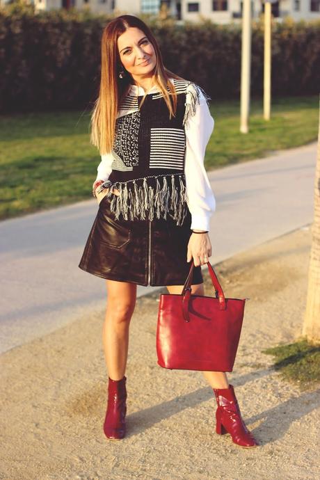 Como combinar una falda mini con cremallera Como combinar una falda mini con cremallera