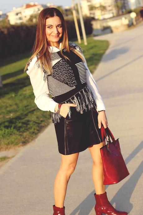 Como combinar una falda mini con cremallera Como combinar una falda mini con cremallera