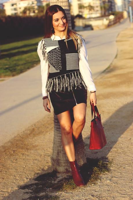 Como combinar una falda mini con cremallera Como combinar una falda mini con cremallera