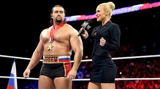 Rusev y lana  queridos  por la WWE