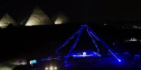 Vídeo del concierto de Red Hot Chili Peppers en las pirámides de Egipto