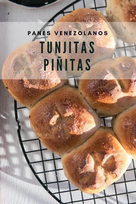 Tunjitas (o piñitas) - pancitos dulces de anís